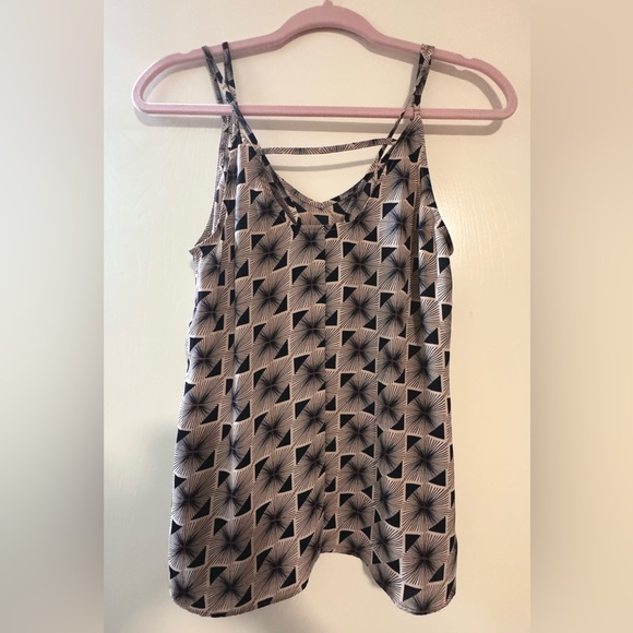 Trouvé Strappy Art Deco Top - Picture 2 of 7